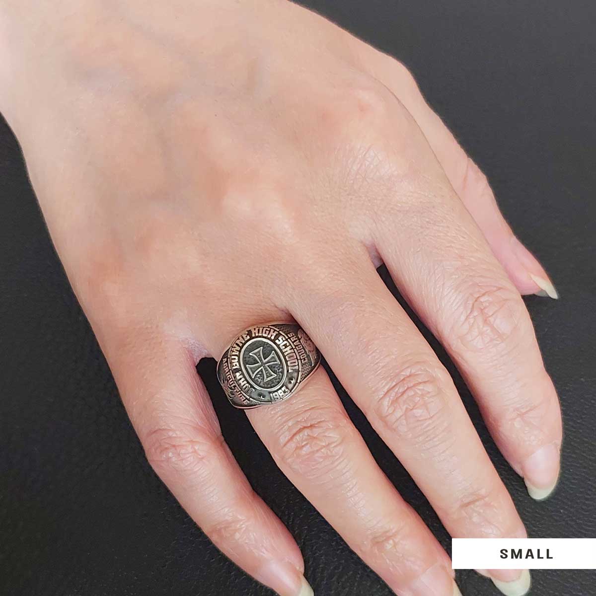 Malone University Ring, Lesley University Graduation Ring, Class Ring, High School Ring Malone University Ring, Lesley University Graduation Ring, Class Ring, High School Ring
