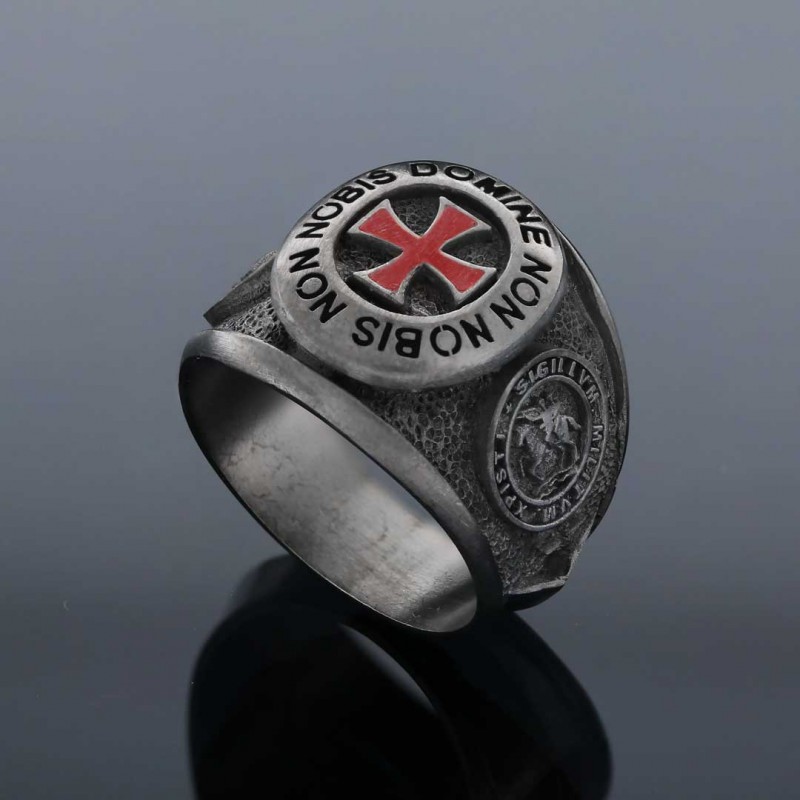 Templar Cross Masonic Ring