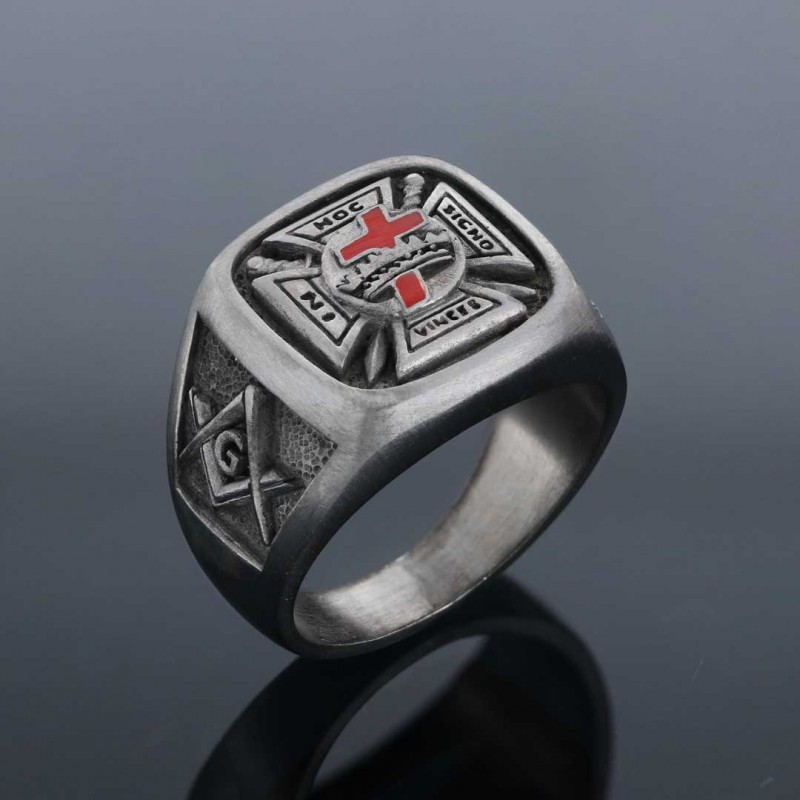 Knights Templar Masonic Ring