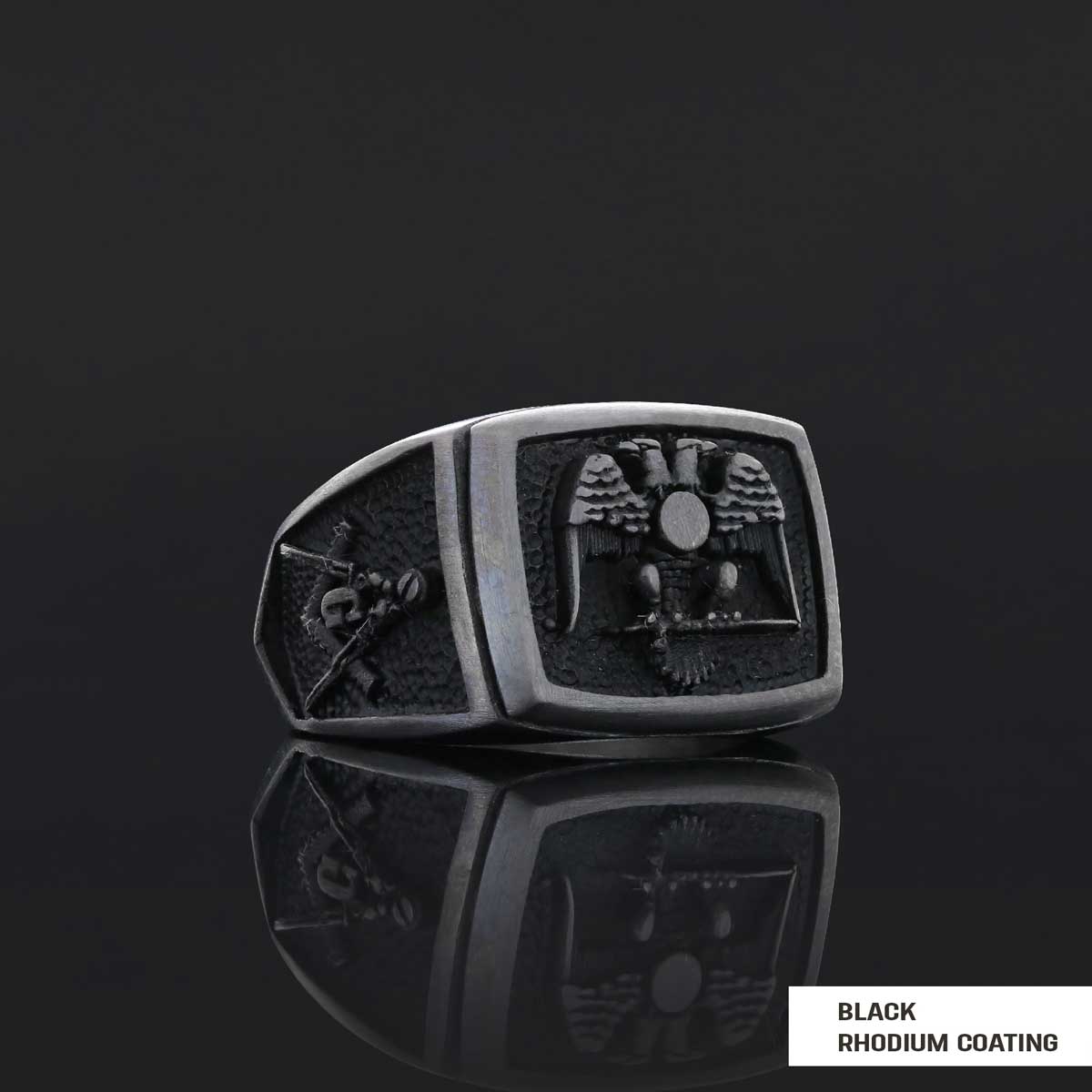 Master Mason Handmade Sterling Silver Men Signet Ring, Freemason Symbol Signet Ring Master Mason Handmade Sterling Silver Men Signet Ring, Freemason Symbol Signet Ring