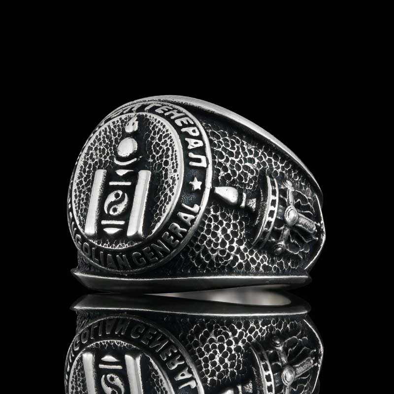 Mongolia Military Rings