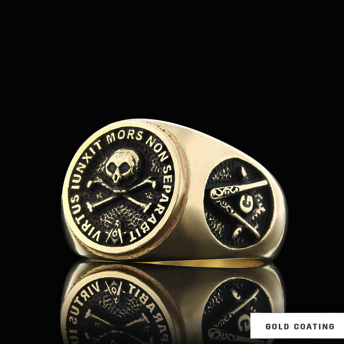 Morality Silver Masonic Ring, Special Masonic Ring, Freemasonic Ring, Master Mason Ring, Elegant Masonic Ring