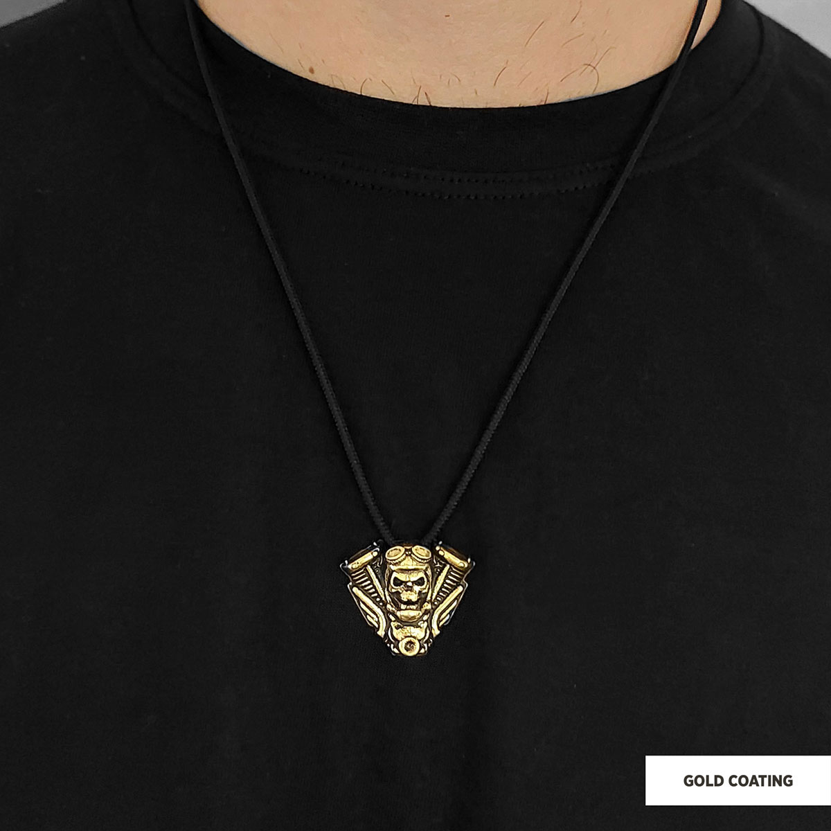 Motorhead Skull Pendant