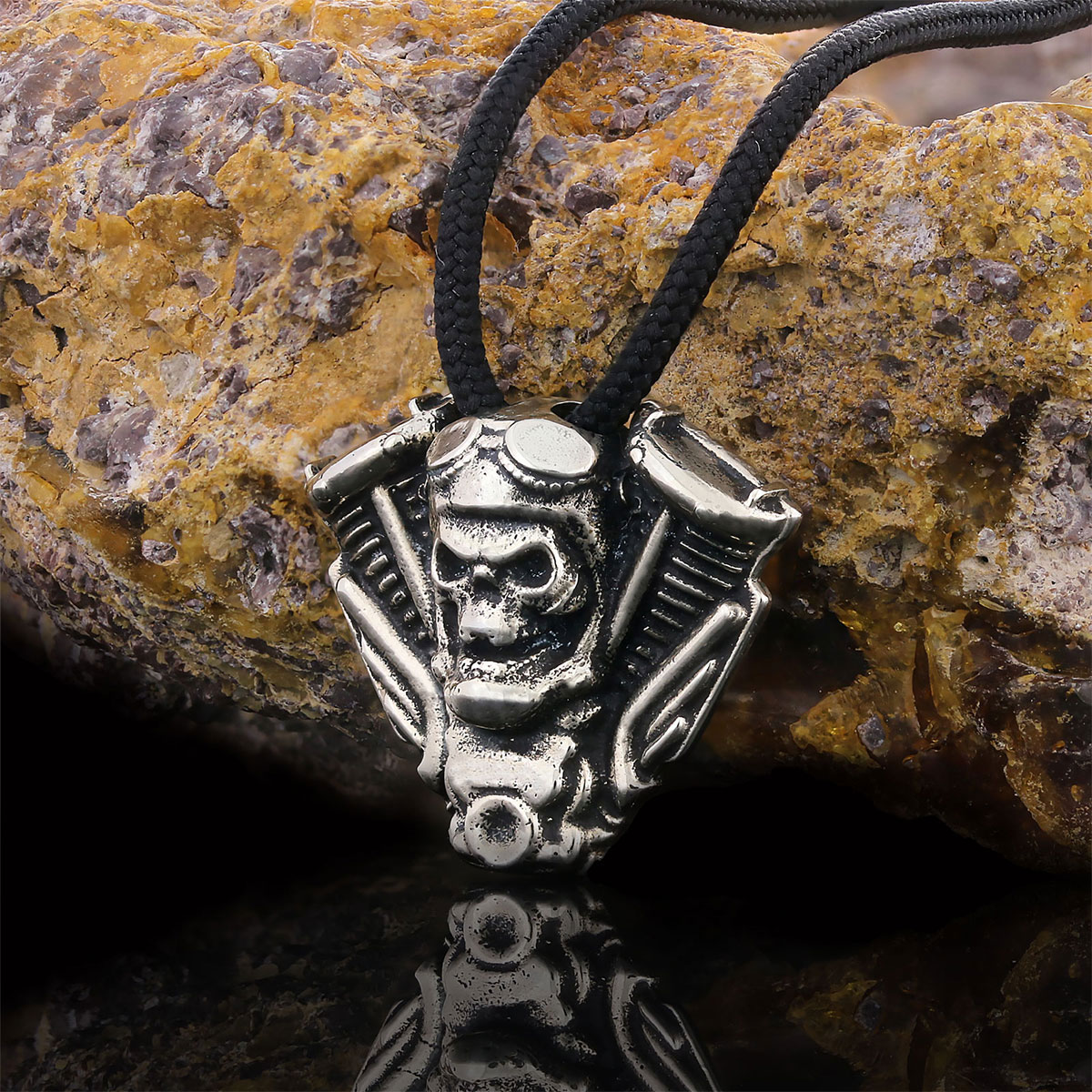 Motorhead Skull Pendant