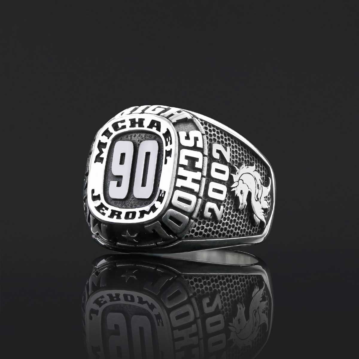 New Jersey University Ring, Mcneil High School Graduation Ring, Class Ring, College Class Ring New Jersey University Ring, Mcneil High School Graduation Ring, Class Ring, College Class Ring