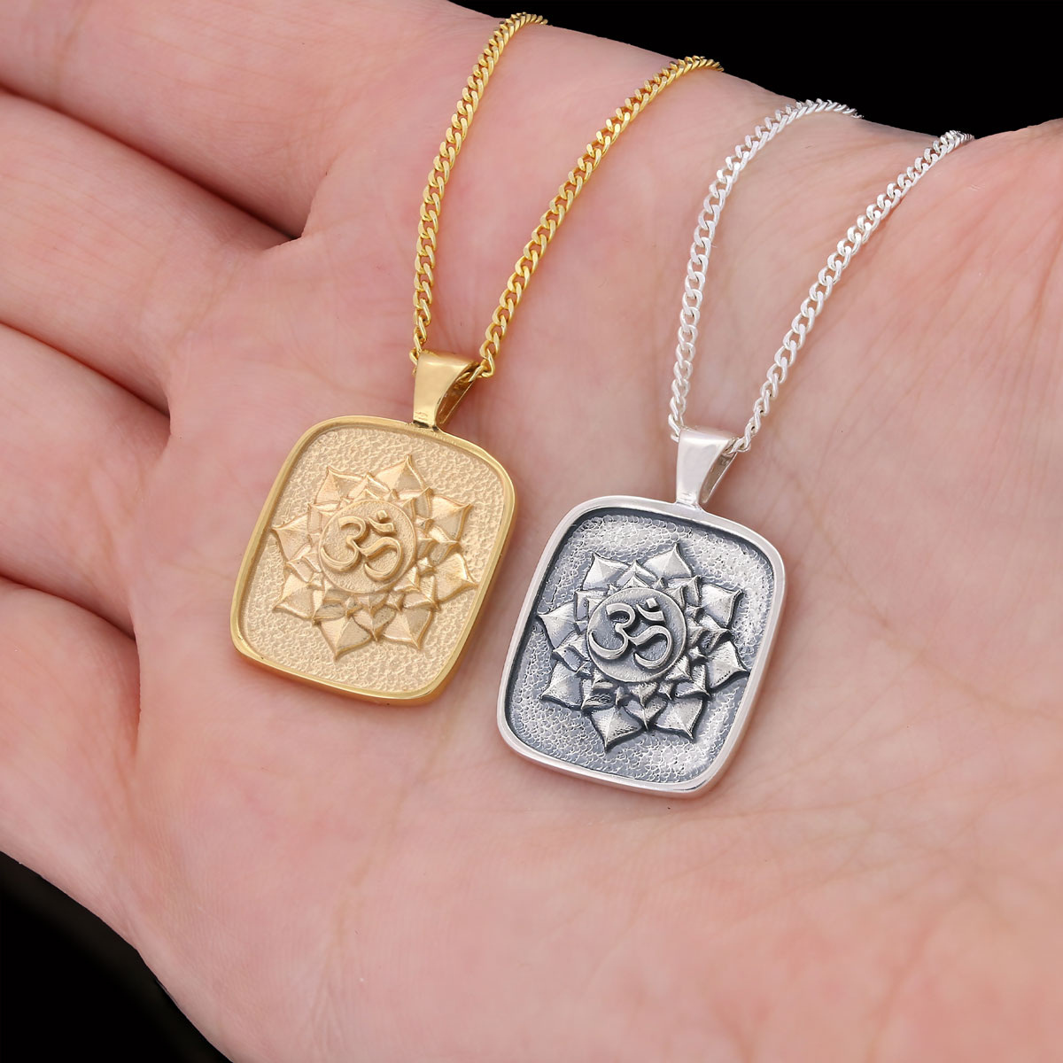 Om Pendant, Aum Necklace, Yoga Inspired Om Talisman, Spiritual Jewelry, Spiritual Jewelry, Elegant Om Necklace