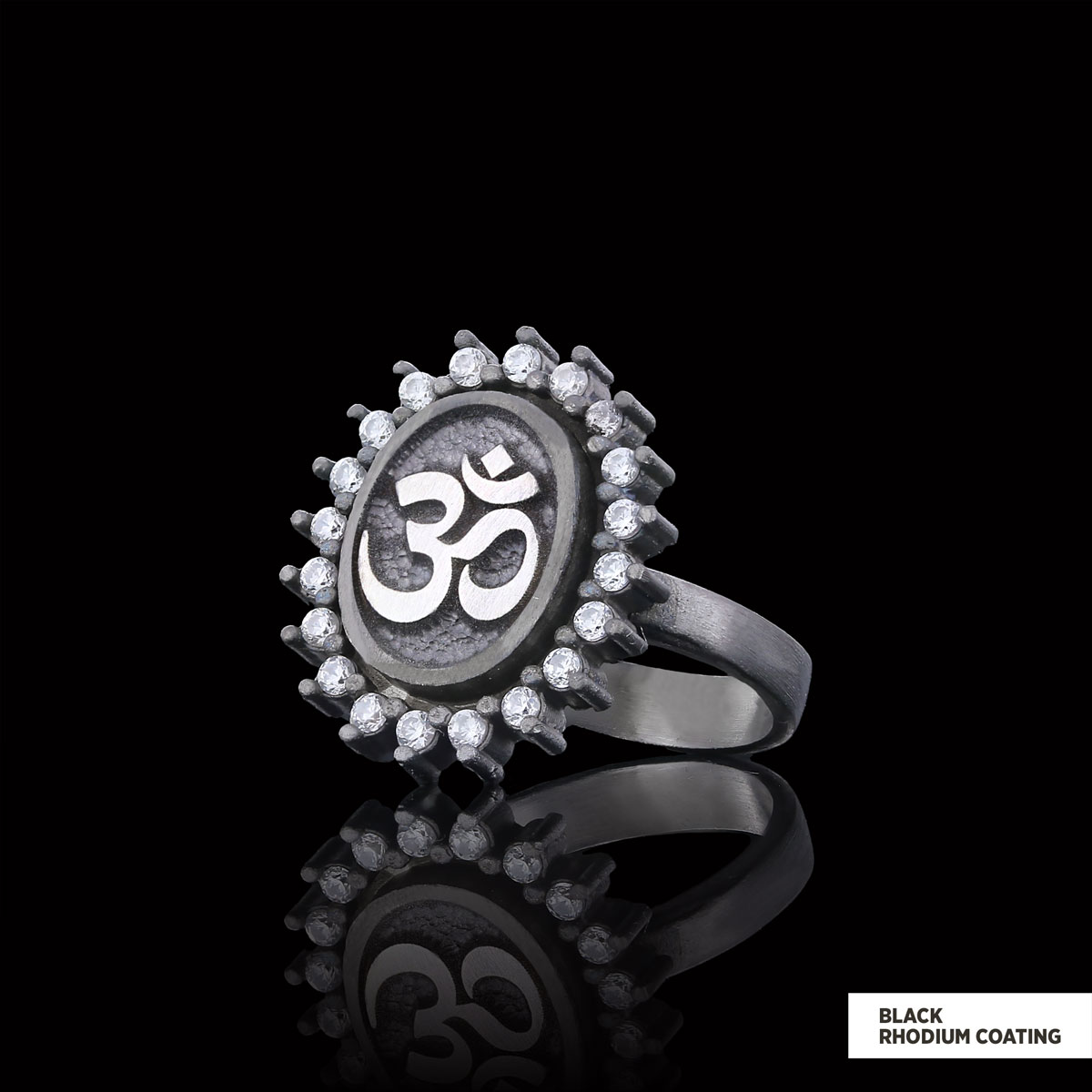 Om Ring, Aum Ring, Spiritual Jewelry, Yoga-inspired Om Charm, Elegant Om Ring, Stoned Aum Ring Om Ring, Aum Ring, Spiritual Jewelry, Yoga-inspired Om Charm, Elegant Om Ring, Stoned Aum Ring