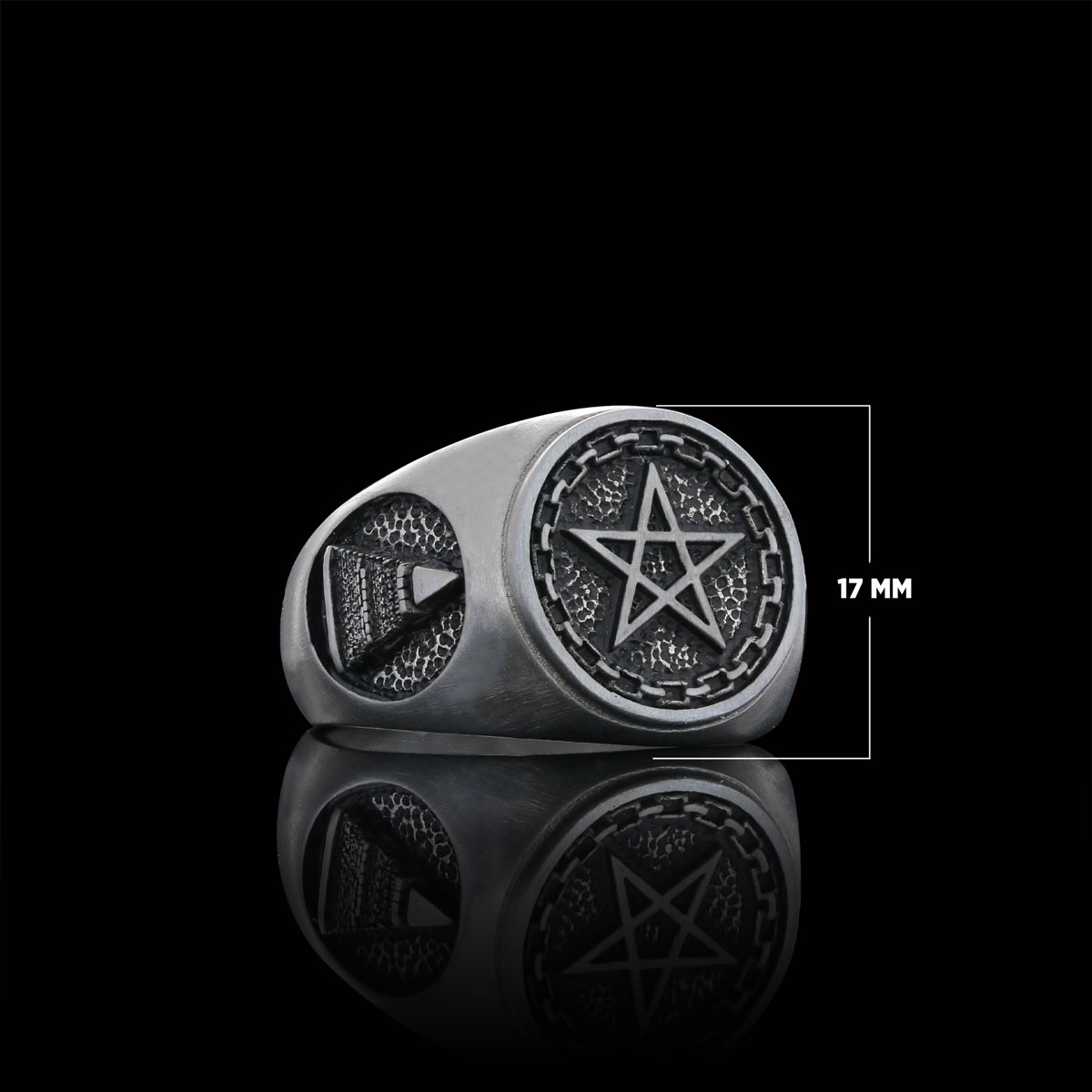 Pentagram Masonic Ring, Mystic Pentagram Masonic Ring – A Symbol of Ancient Wisdom and Eternal Brotherhood, Crafted to Honor the Sacred Secrets of the Freemasons Pentagram Masonic Ring, Mystic Pentagram Masonic Ring – A Symbol of Ancient Wisdom and Eternal Brotherhood, Crafted to Honor the Sacred Secrets of the Freemasons