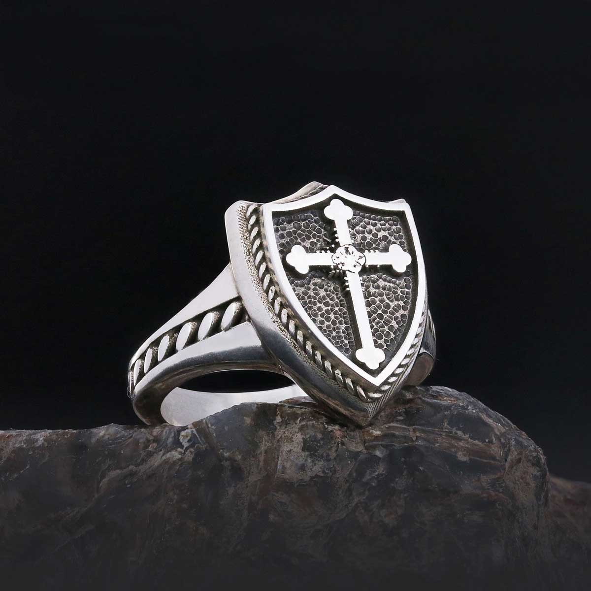 Personalized AMORC Rosae Crucis Order Symbol, Rosicrucian AMORC Ring, Custom Rosae Crucis Ring