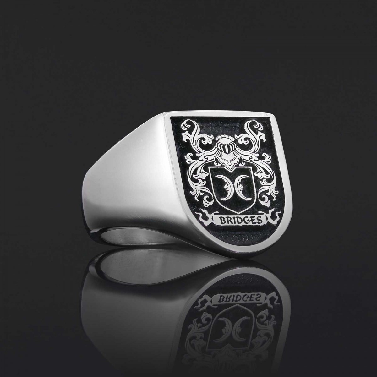 Personalized Family Ring, 925 Sterling Silver Design Family Ring