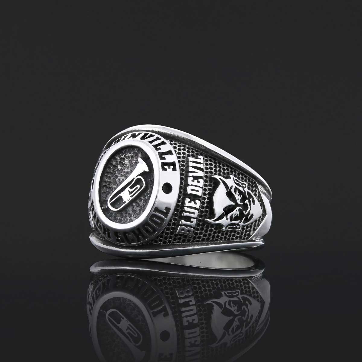 Plainville High School Ring, University Graduation Ring, Class Ring, College Class Ring Plainville High School Ring, University Graduation Ring, Class Ring, College Class Ring