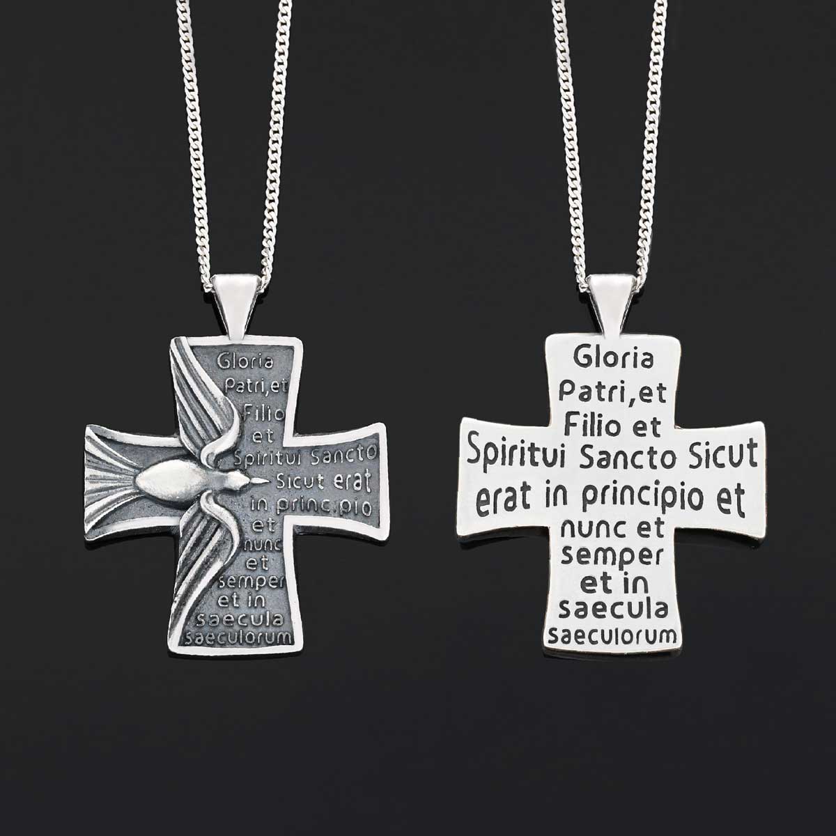 Rosae Crucis Pendant, Rosicrucian Mystical Necklace, Rosae Crucis Symbol Pendant