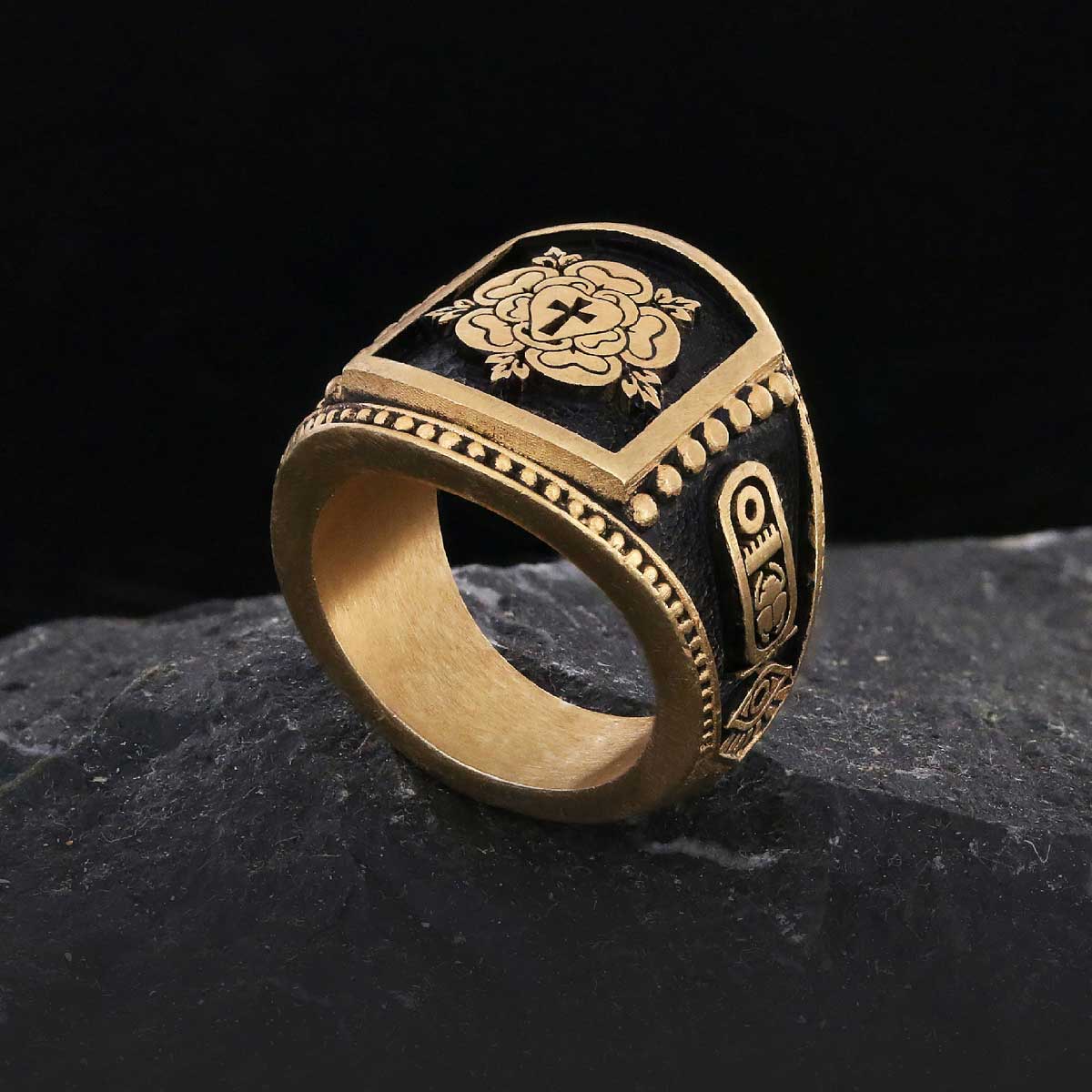 Rosae Crucis Ring, A Symbol of Tradition and Honor, Custom Rosae Crucis Ring