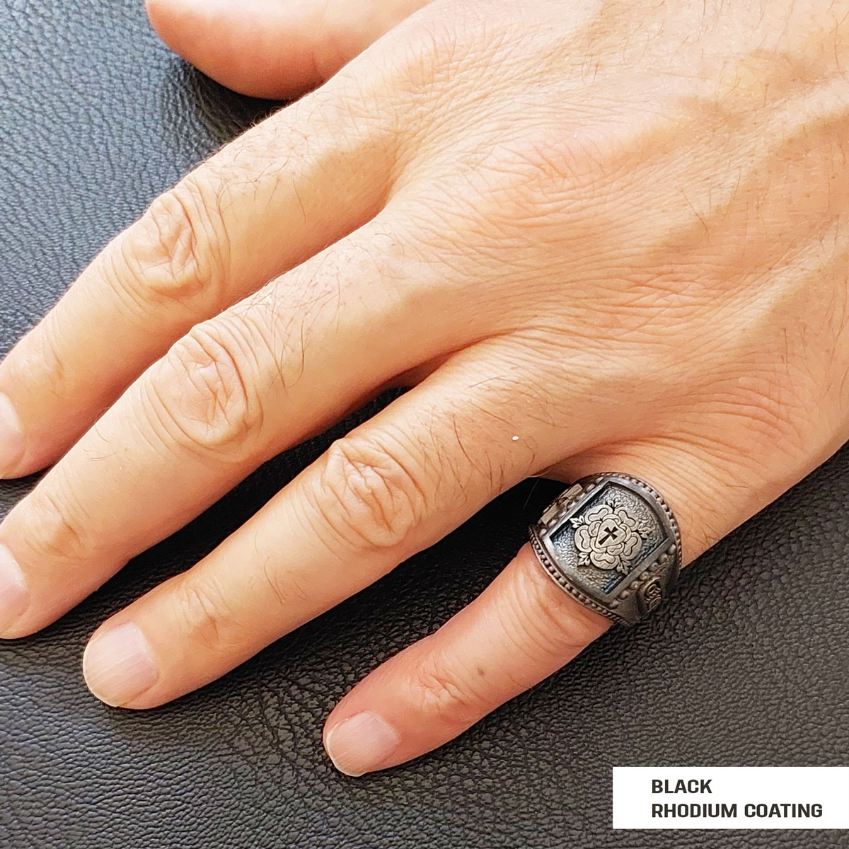 Rosae Crucis Ring, A Symbol of Tradition and Honor, Custom Rosae Crucis Ring Rosae Crucis Ring, A Symbol of Tradition and Honor, Custom Rosae Crucis Ring