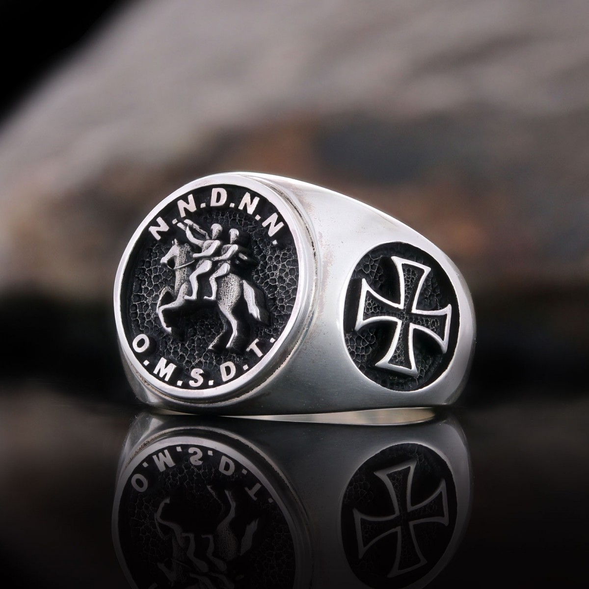 Round Master Mason Ring Cross Masonic Ring, Custom Masonic Ring Round Master Mason Ring Cross Masonic Ring, Custom Masonic Ring