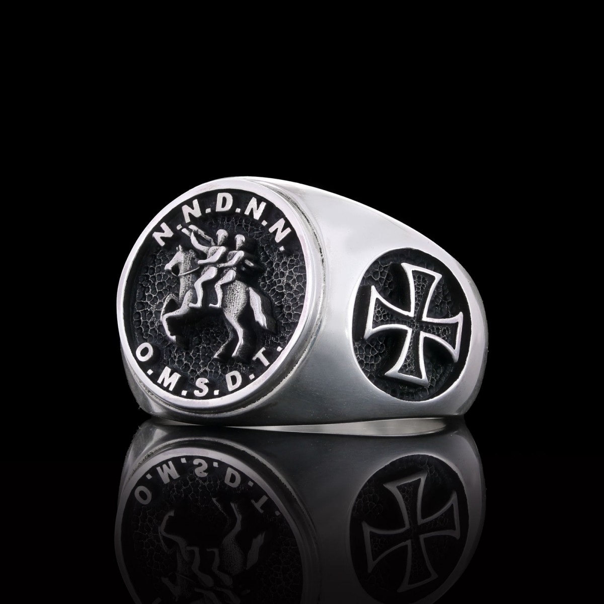 Round Master Mason Ring Cross Masonic Ring, Custom Masonic Ring Round Master Mason Ring Cross Masonic Ring, Custom Masonic Ring