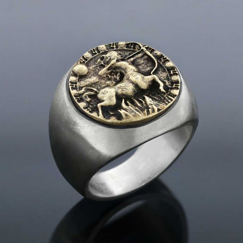 Sagittarius Horoscope Ring