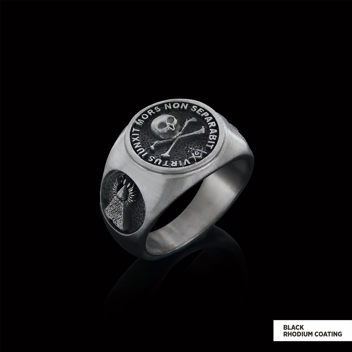 Skull and Crossbones Masonic Ring, Special Masonic Ring, Freemasonic Ring Skull and Crossbones Masonic Ring, Special Masonic Ring, Freemasonic Ring