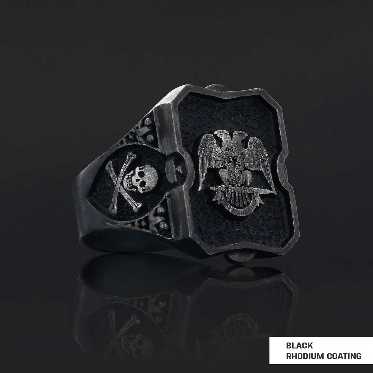Special Design Handmade Sİlver Masonic Ring