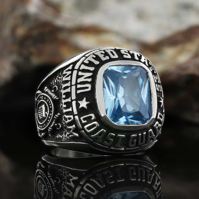 Special Design United States Coast Guard Ring