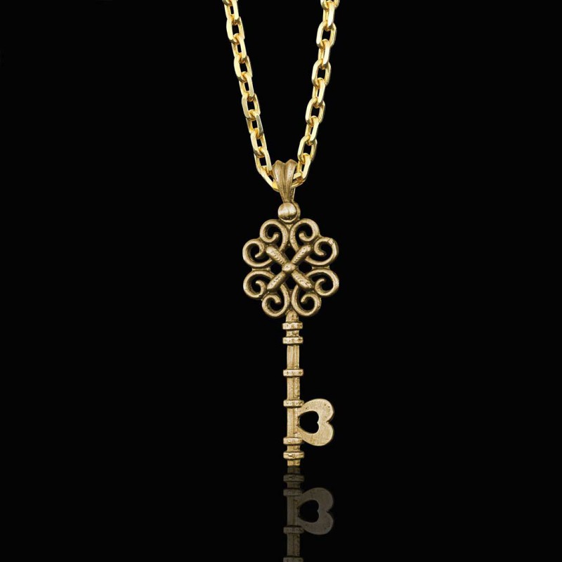 Special Motif Key Necklace