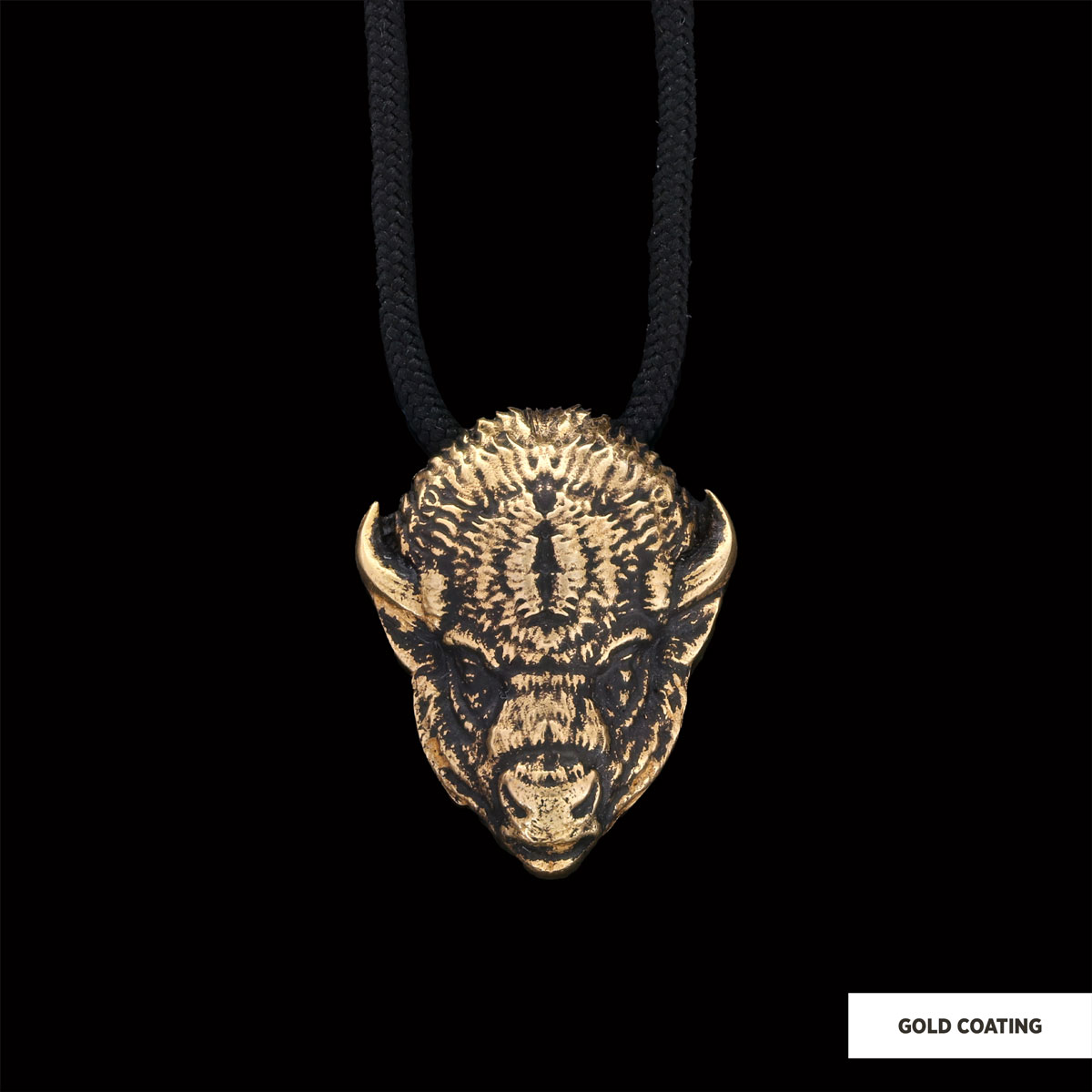 Sterling Silver Bison Pendant Sterling Silver Bison Pendant