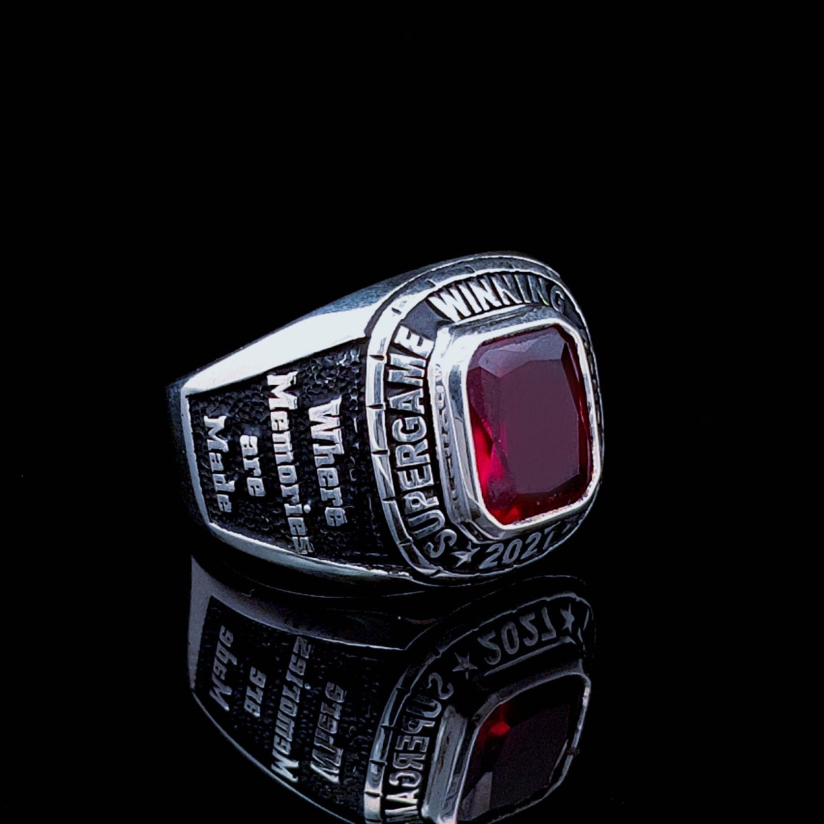 Supergame Winninig General 2027 Silver Rings