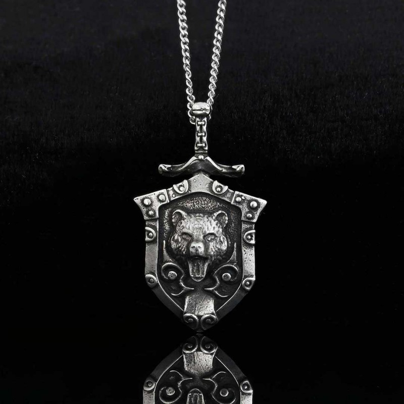 Sword Shield Necklace