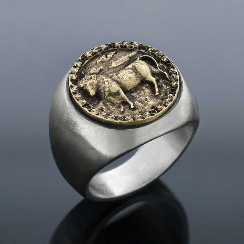 Taurus Horoscope Ring