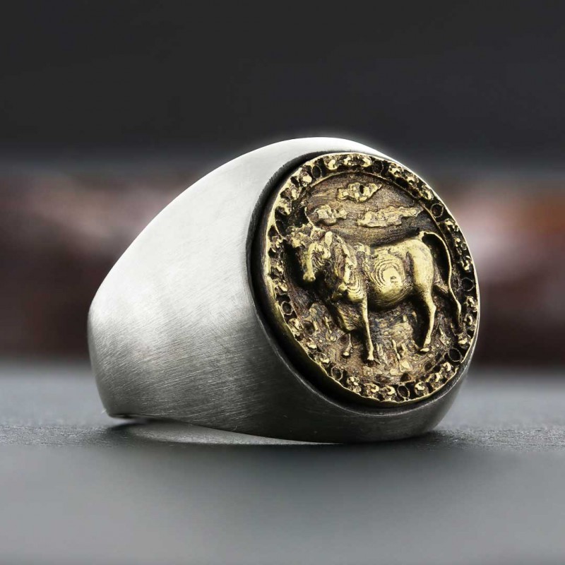 Taurus Horoscope Ring