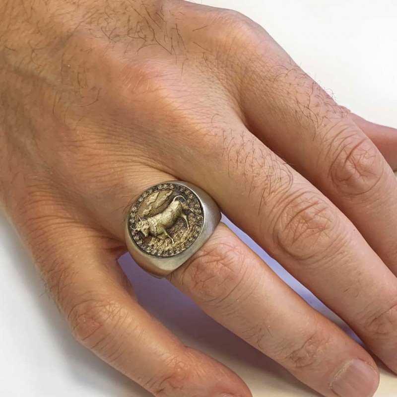 Taurus Horoscope Ring