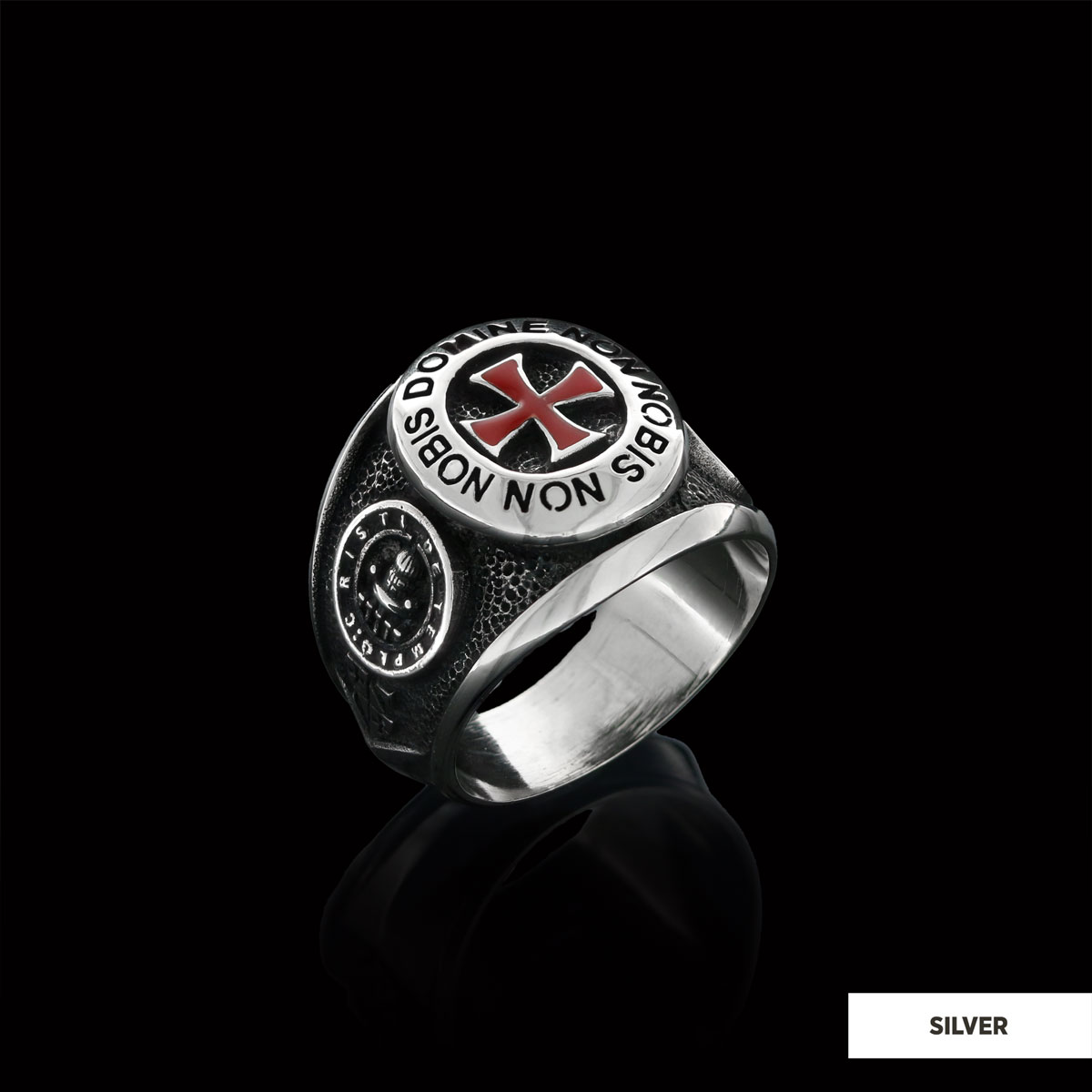 Templar Cross Masonic Ring, Mason Jewelry, Custom Mason Ring