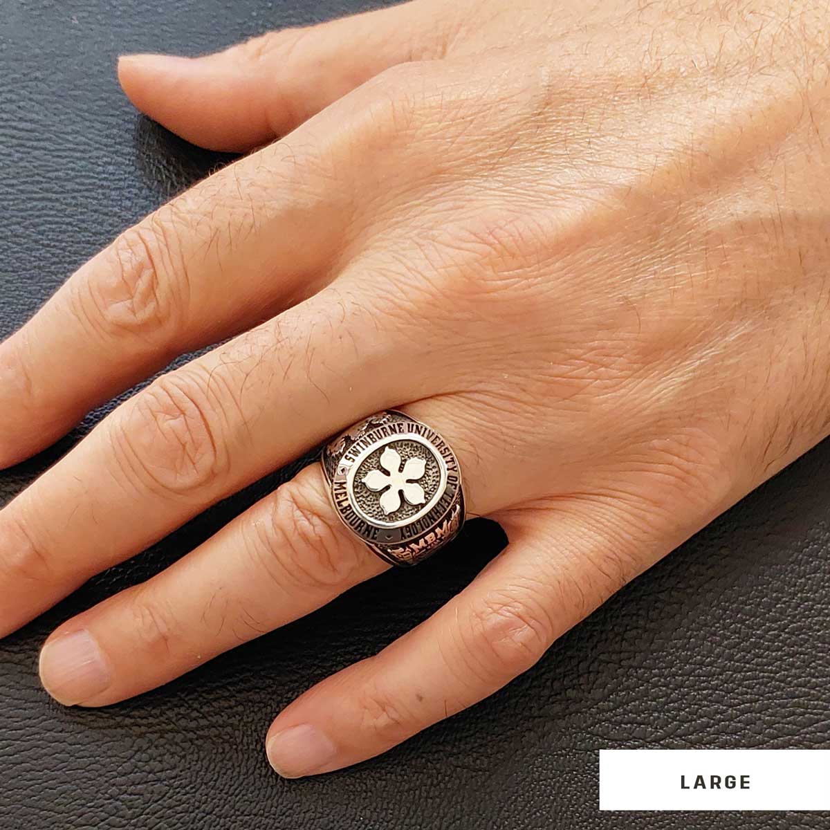 Texas State University Ring, Custom High School Graduation Ring, Class Ring, College Class Ring Texas State University Ring, Custom High School Graduation Ring, Class Ring, College Class Ring