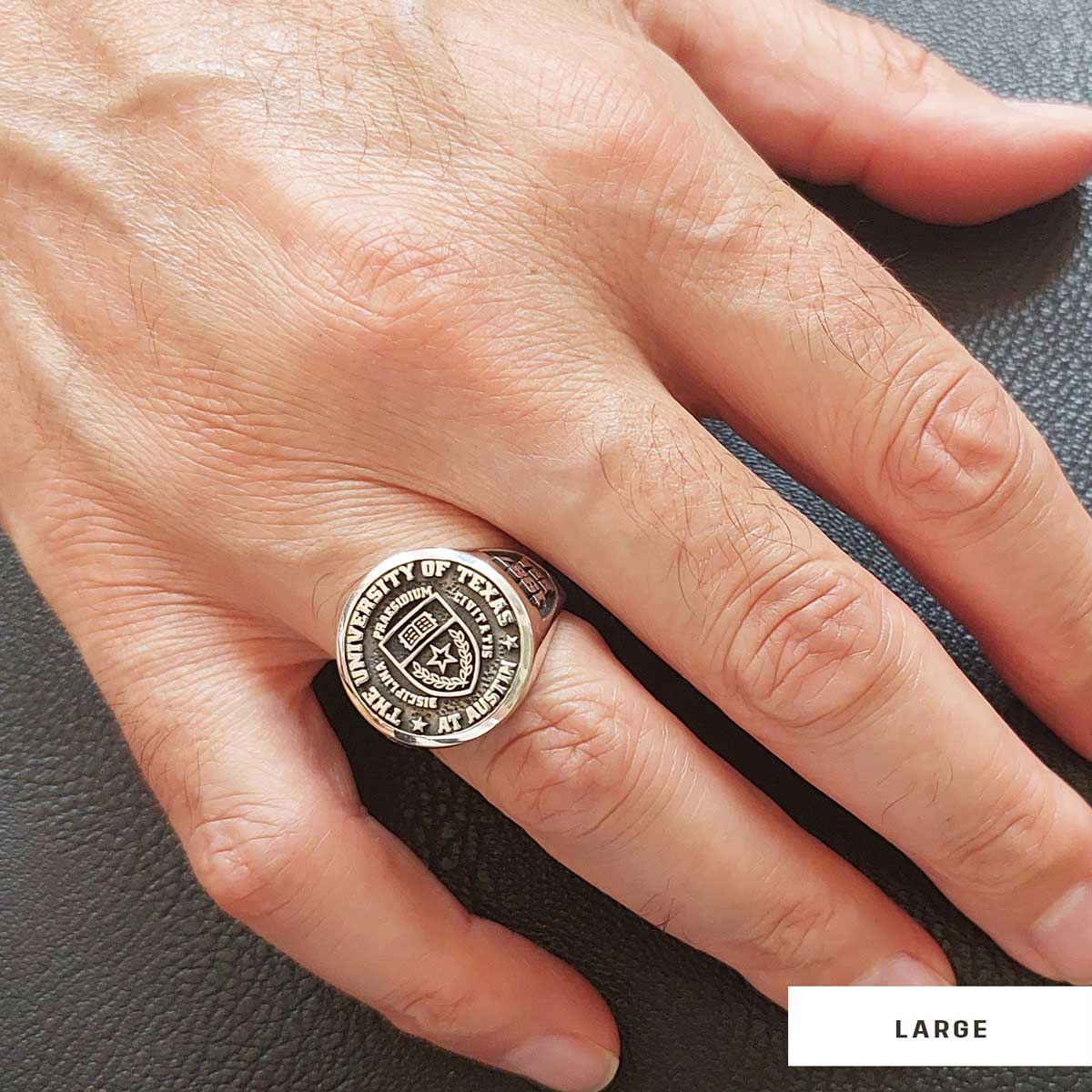 Texas University Ring, McGill University Ring, Class Ring, High School Ring, Graduation Ring