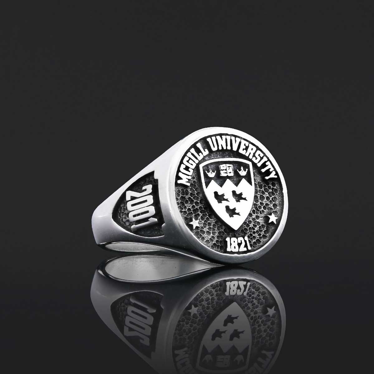 Texas University Ring, McGill University Ring, Class Ring, High School Ring, Graduation Ring