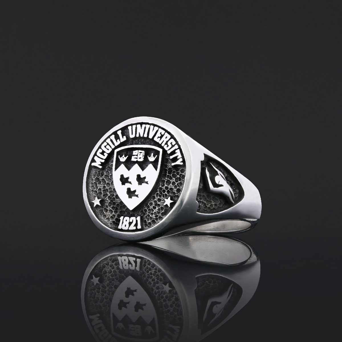 Texas University Ring, McGill University Ring, Class Ring, High School Ring, Graduation Ring Texas University Ring, McGill University Ring, Class Ring, High School Ring, Graduation Ring