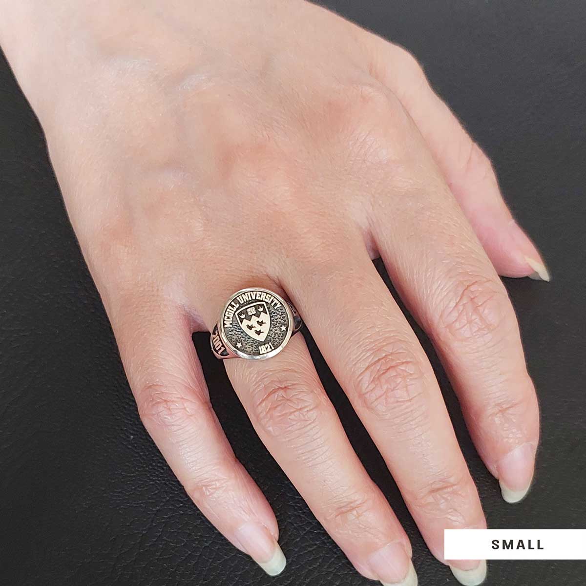 Texas University Ring, McGill University Ring, Class Ring, High School Ring, Graduation Ring