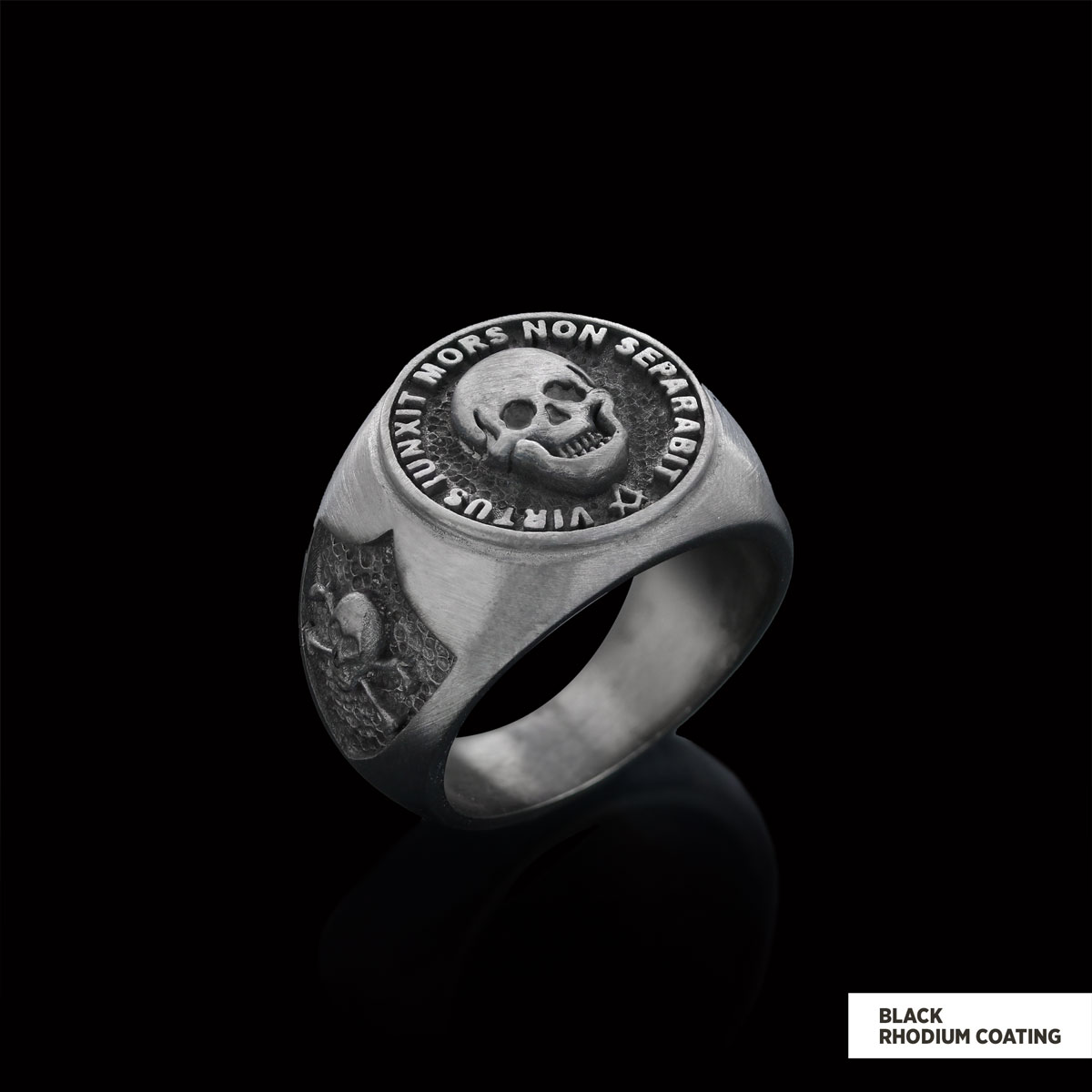 The Skull Masonic Ring, Handcrafted Sterling Silver Mason Ring, Elegant Masonic Ring The Skull Masonic Ring, Handcrafted Sterling Silver Mason Ring, Elegant Masonic Ring