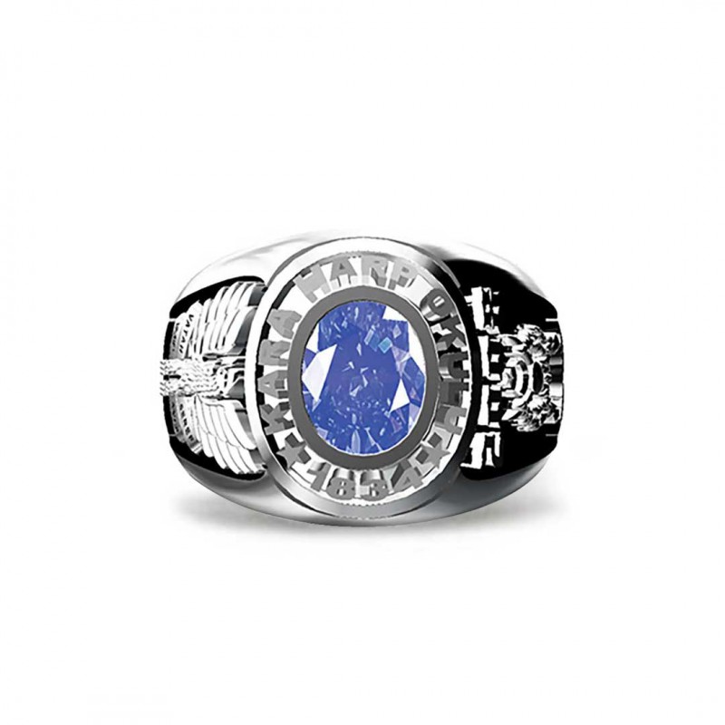 Turkish Military Silver Ring