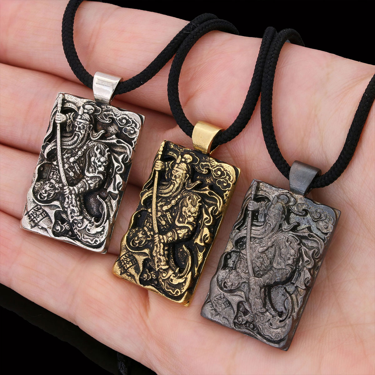 Unique Design Handmade Warrior Pendant