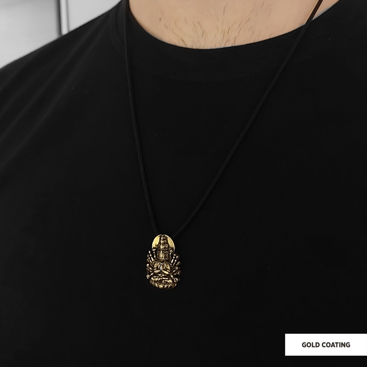 Unique Design Silver Shiva Pendant