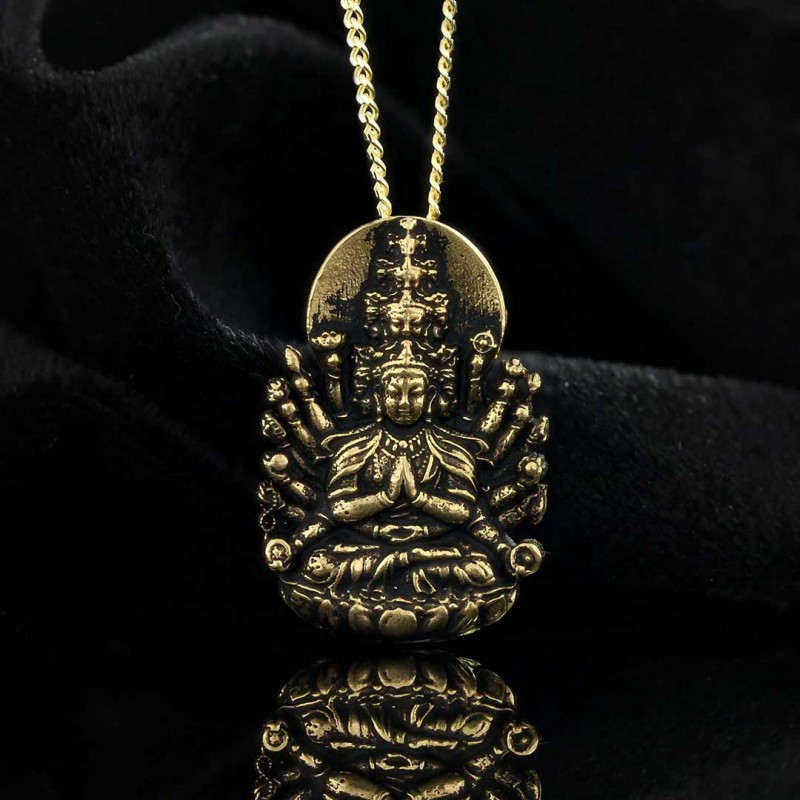 Unique Design Silver Shiva Pendant