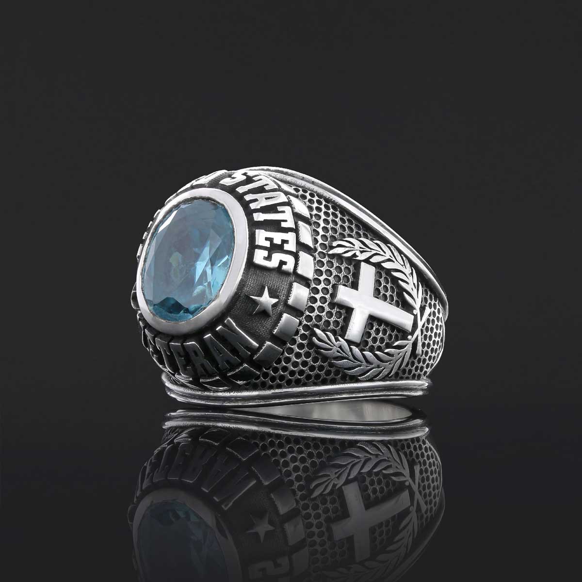 United States Veteran Ring, University of Michigan Ring, Customized High School Ring, University Ring, Customized Class Ring
