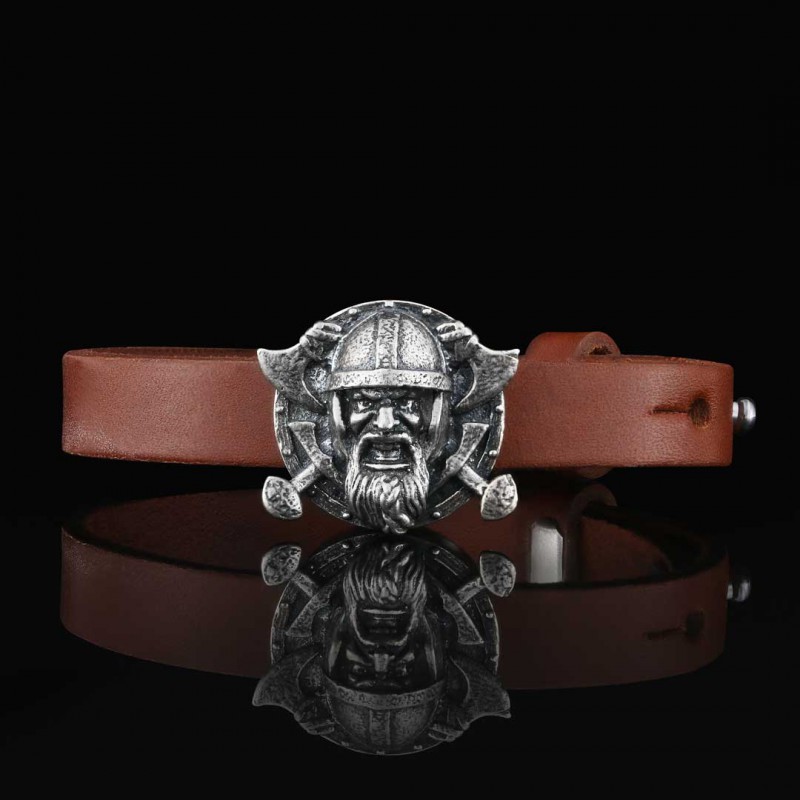 Viking Leather Bracelet