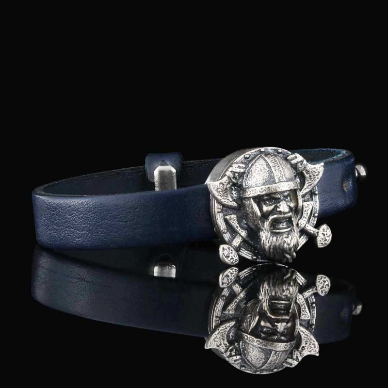 Viking Leather Bracelet