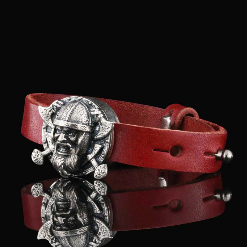 Viking Leather Bracelet