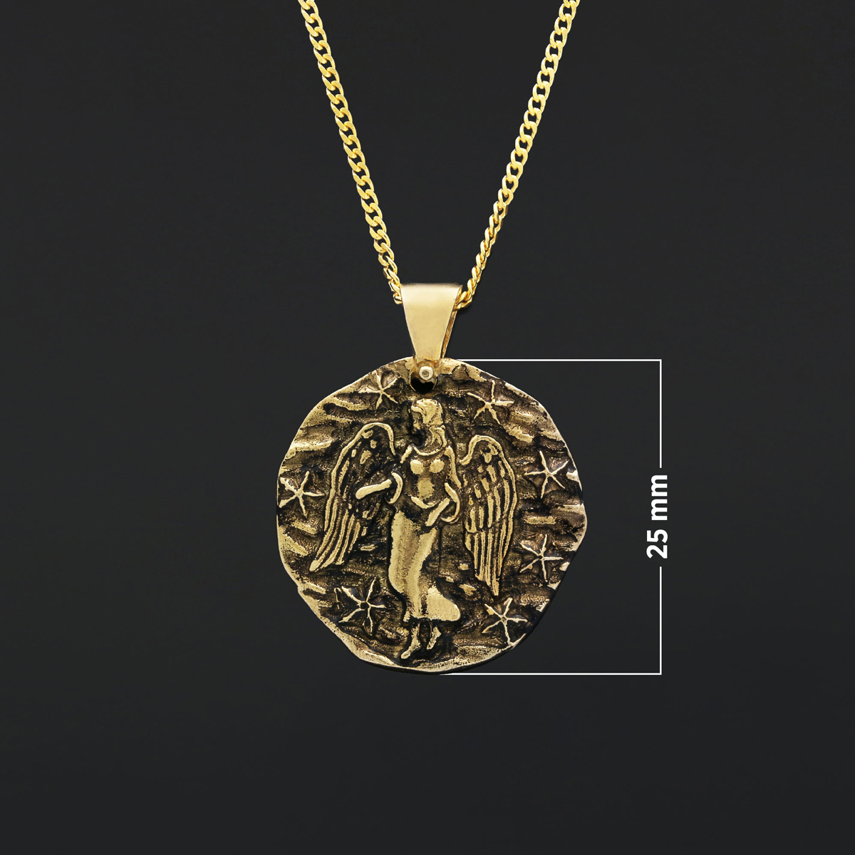 Virgo Pendant, Elegant Zodiac Necklace, Personalized Astrology Jewelry, Virgo Birth Sign, Customizable Sterling Silver Pendant