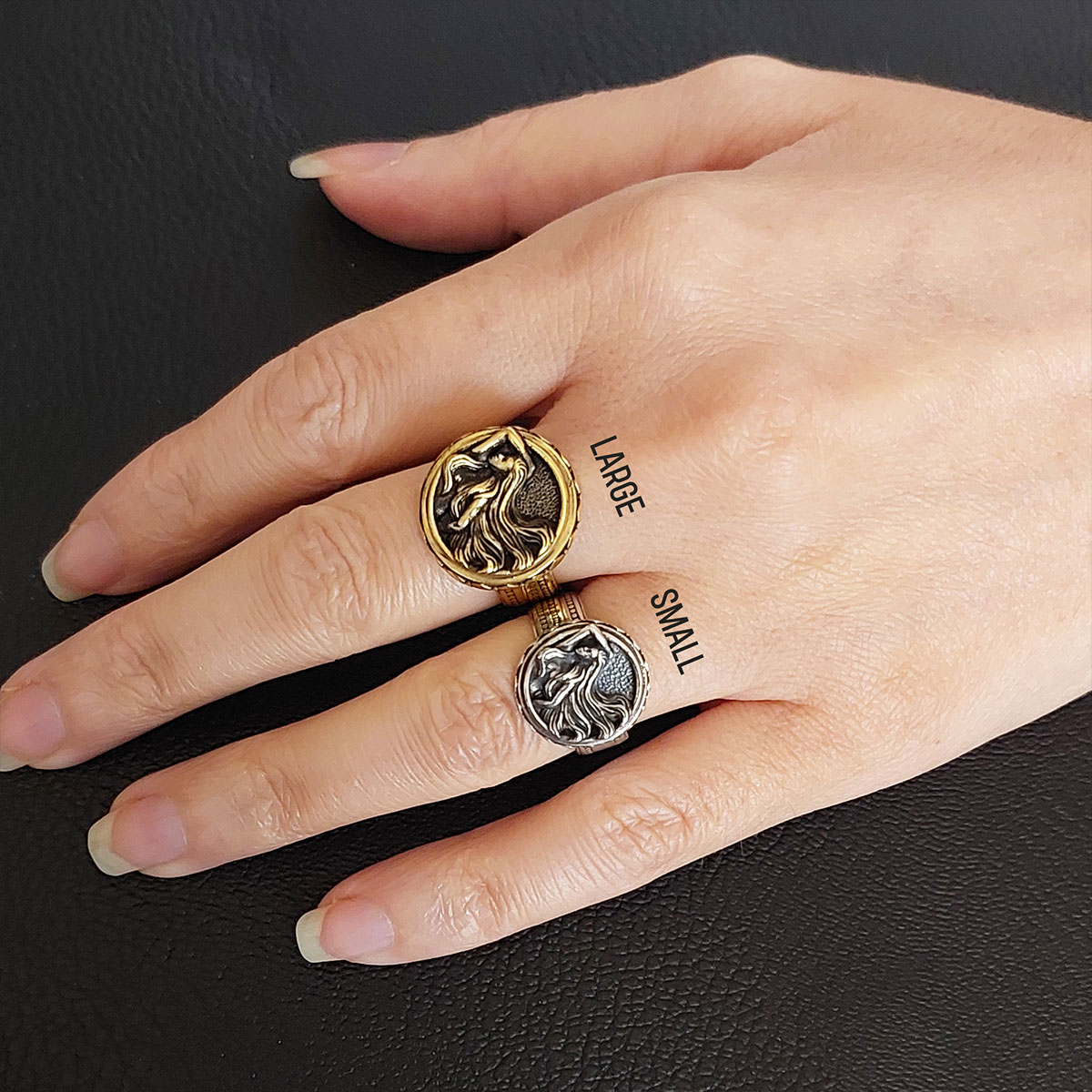 Virgo Zodiac Silver Ring