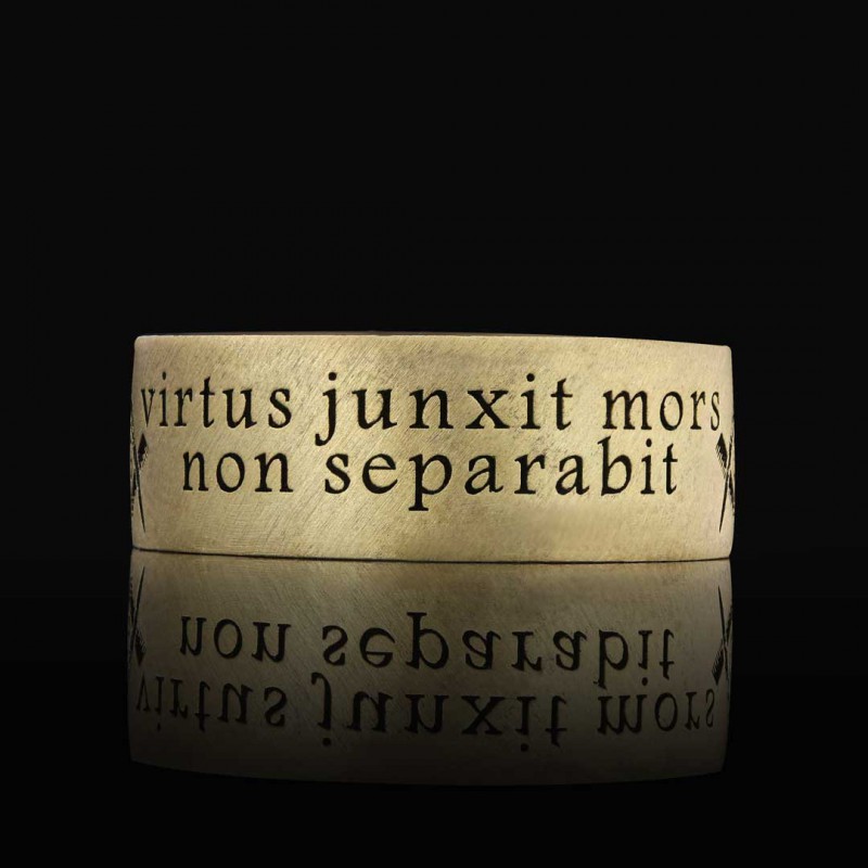 Virtus Junxit Mors Separabit Ring