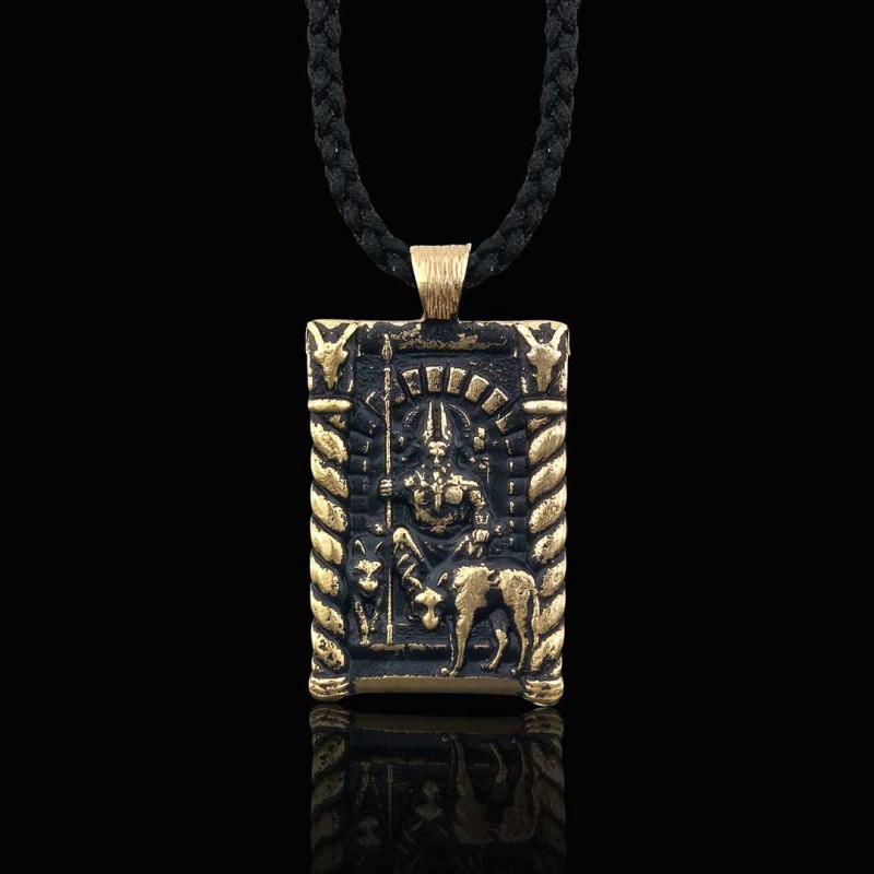 Warrior Silver Sterling Pendant